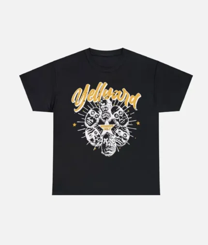 Yellyard Members Only T-Shirt Black/Yellow